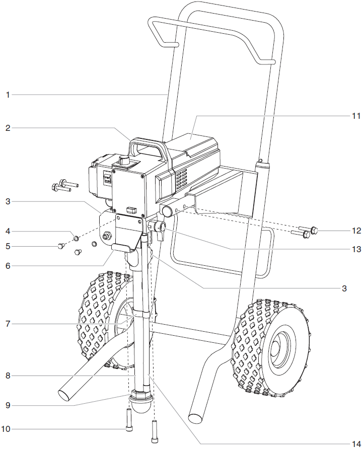 740i Main Assembly Parts